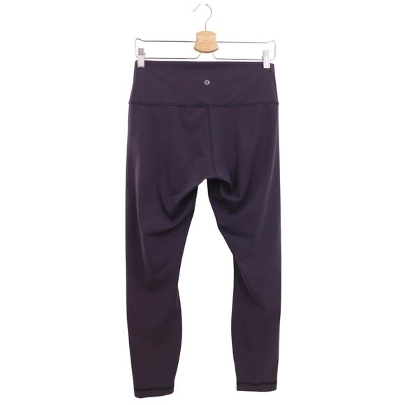 Lululemon Wunder Under Hi-Rise 7/8 Tight Leggings In Boysenberry Size 10 - Picture 2 of 5
